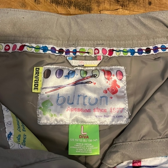 Burton Dry Ride snowboard pants - Picture 3 of 10